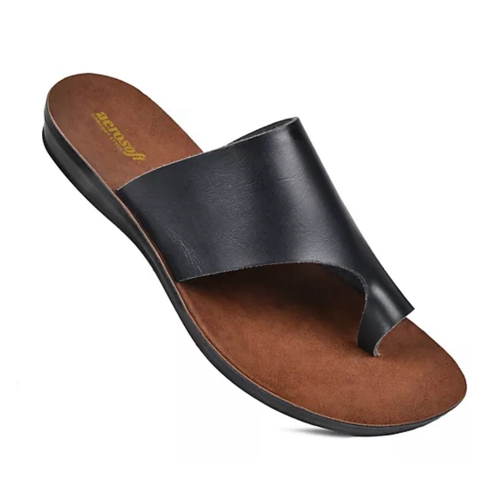 Aerosols black sandal
